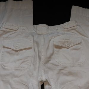 VINTAGE WHITE BEACH PANTS
